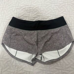 Lululemon Heather Gray Women's Athletic Shorts